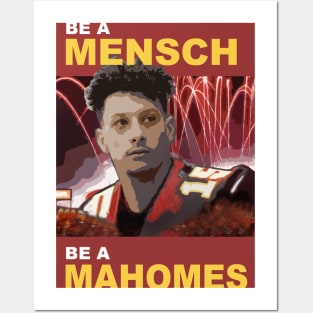 Mahomes Mensch 1 Posters and Art